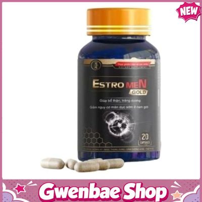 Estromen Gold Viên Uống Hỗ Trợ Tăng Cường Sinh Lý Nam Gwenshop Chính Hãng Hàng Nhập Khẩu