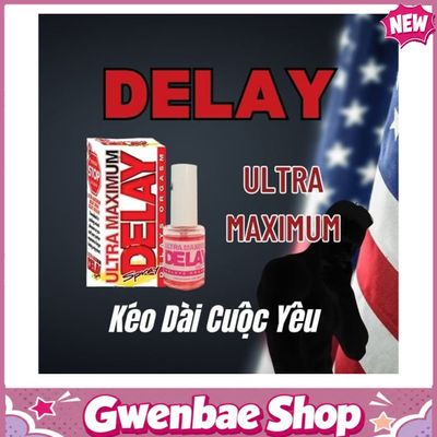 Kéo Dài Cuộc Yêu Cùng Ultra Maximum Delay Spray Gwenshop Chính Hãng Hàng Nhập Khẩu