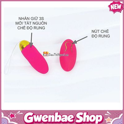 Quần Dương Vật Giả Rỗng Ruột Kèm Trứng Rung Điều Khiển Từ Xa Gwenshop Chính Hãng Mẫu Mới