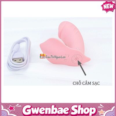 Máy Mát Xa Quần Lót Butterfly Siêu Mềm Remote Điều Khiển Từ Xa Gwenshop Chính Hãng Mẫu Chuẩn