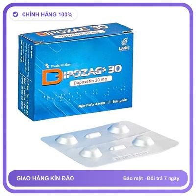 Dipozag 30 - Hỗ Trợ Kéo Dài Thời Gian Quan Hệ (Hộp 4 Viên) Snapshop Chính Hãng