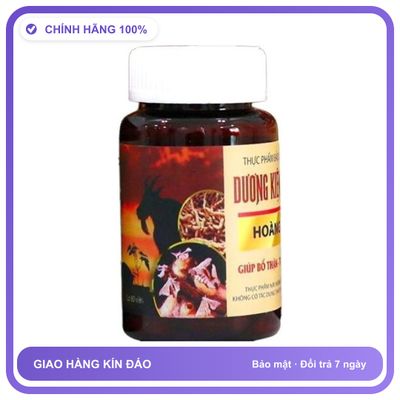 Dương Kiện Khang Hoàng Việt - Hỗ Trợ Mạnh Gân Cốt (Hộp 60 Viên) Snapshop Chính Hãng Hàng Nhập Khẩu