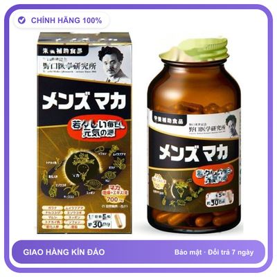 Men’s Maca - Hỗ Trợ Tăng Cường Sinh Lý Nam Giới (Hộp 150 Viên) Snapshop Chính Hãng