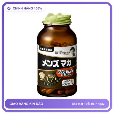 Men’s Maca - Hỗ Trợ Tăng Cường Sinh Lý Nam Giới (Hộp 150 Viên) Snapshop Chính Hãng Hàng Nhập Khẩu
