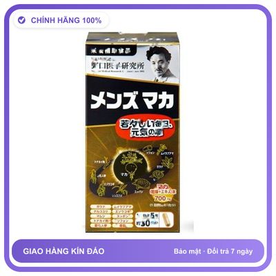 Men’s Maca - Hỗ Trợ Tăng Cường Sinh Lý Nam Giới (Hộp 150 Viên) Snapshop Chính Hãng Mẫu Mới