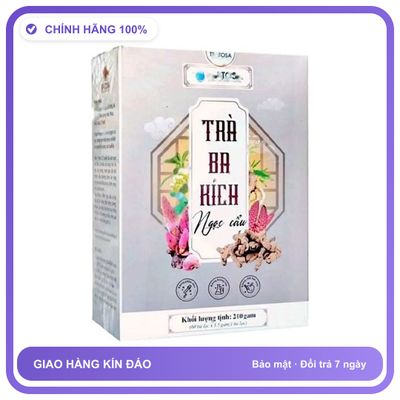 Trà Ba Kích Ngọc Cẩu Tratosa - Hỗ Trợ Bổ Thận, Tráng Dương (Hộp 60 Túi Lọc) Snapshop Chính Hãng