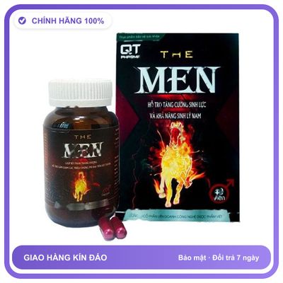 Viên Uống The Men - Hỗ Trợ Giảm Nguy Cơ Mãn Dục Sớm Ở Nam Giới (Hộp 40 Viên) Snapshop Chính Hãng