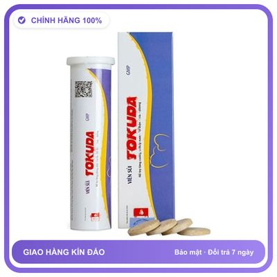Viên Sủi Tokuda - Hỗ Trợ Tăng Cường Sinh Lý Nam (Lọ 20 Viên) Snapshop Chính Hãng