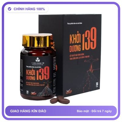 Khởi Dương 139 - Hỗ Trợ Bổ Thận, Tráng Dương, Tăng Cường Sức Khỏe Sinh Lý (Hộp 30 Viên) Snapshop Chính Hãng