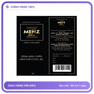Dung Dịch Ngoài Da Menz Spray - Hỗ Trợ Phòng Ngừa Và Điều Trị Viêm Nhiễm Nam Khoa Snapshop Chính Hãng
