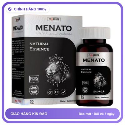 Viên Uống Menato - Hỗ Trợ Tăng Cường Sinh Lực Và Cải Thiện Sinh Lý Nam Snapshop Chính Hãng