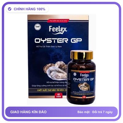 Feelex Oyster GP - Viên Uống Tăng Cường Sinh Lực Nam Giới Snapshop Chính Hãng Mẫu Mới