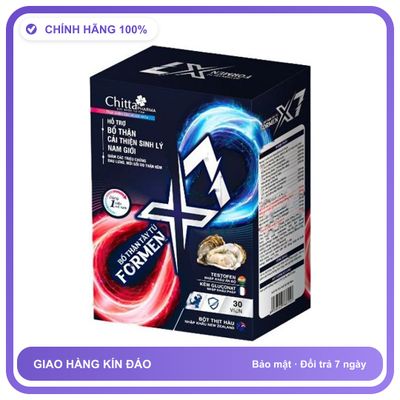 Bổ Thận Tây Tử Formen X7 - Hỗ Trợ Cải Thiện Chức Năng Thận Snapshop Chính Hãng Hàng Nhập Khẩu