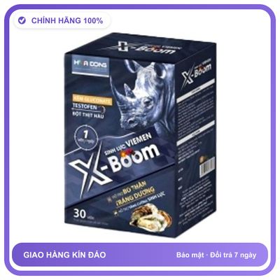 Sinh Lực VieMen X-Boom - Bồi Bổ Thể Lực, Mạnh Gân Cốt Snapshop Chính Hãng Hàng Nhập Khẩu