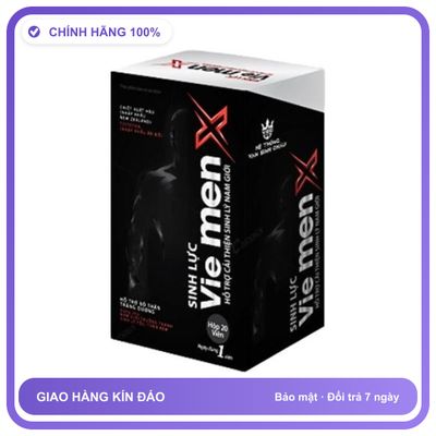 Sinh Lực Vie Men X - Hỗ Trợ Cải Thiện Sinh Lý Nam Giới Snapshop Chính Hãng Hàng Nhập Khẩu
