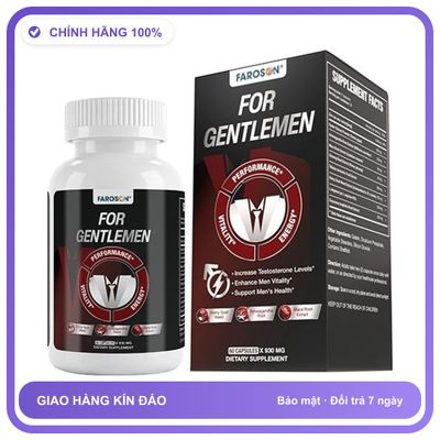 Faroson For Gentlemen - Hỗ Trợ Phái Mạnh Cải Thiện Sức Khỏe Sinh Lý Snapshop Chính Hãng