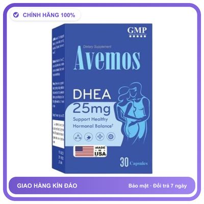 Avemos DHEA 25mg - Hỗ Trợ Sinh Lý Cho Nam Và Nữ Snapshop Chính Hãng Hàng Nhập Khẩu