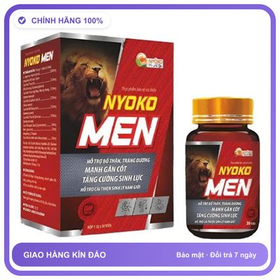 Nyoko Men - Hỗ Trợ Tráng Dương, Mạnh Gân Cốt Snapshop Chính Hãng