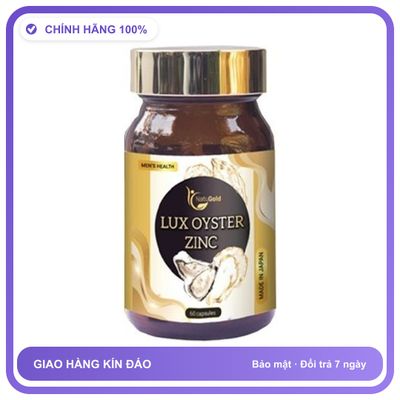 Lux Oyster Zinc - Hỗ Trợ Sức Khỏe Sinh Sản Cho Nam Giới Snapshop Chính Hãng Hàng Nhập Khẩu