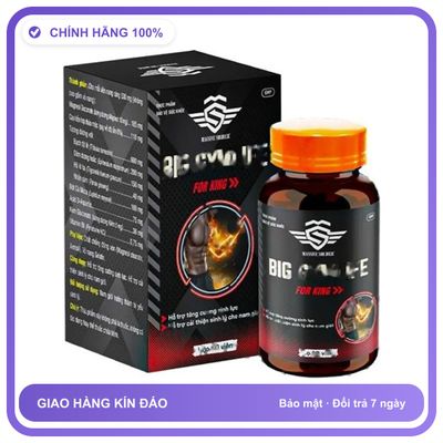 BIG GYMLIFE FOR KING - Cải Thiện Sinh Lý Nam Giới Snapshop Chính Hãng