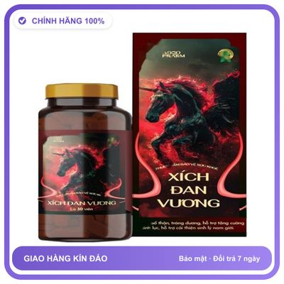 XÍCH ĐAN VƯƠNG - Hỗ Trợ Bổ Thận, Tráng Dương Snapshop Chính Hãng