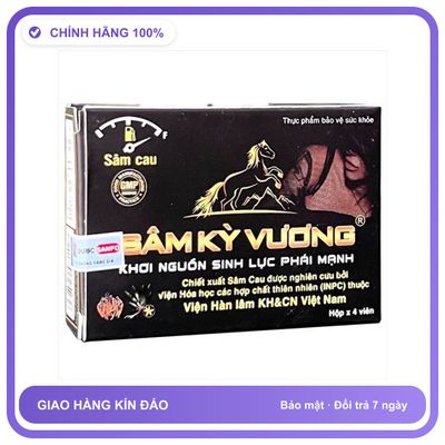 Sâm Kỳ Vương - Khơi Nguồn Sinh Lực Phái Mạnh Snapshop Chính Hãng Hàng Nhập Khẩu