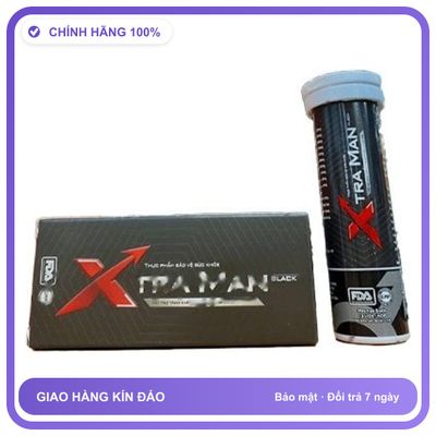 Viên Sủi XtraMan Black - Giúp Cải Thiện Chức Năng Sinh Lý Nam Giới Snapshop Chính Hãng