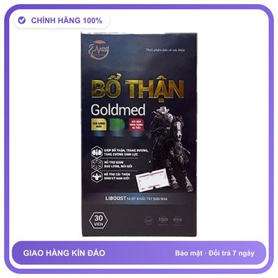 Bổ Thận Goldmed - Giúp Bổ Thận, Tráng Dương, Tăng Cường Sinh Lực Snapshop Chính Hãng