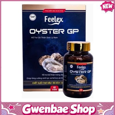 Feelex Oyster GP - Viên Uống Tăng Cường Sinh Lực Nam Giới Gwenshop Chính Hãng Mẫu Mới