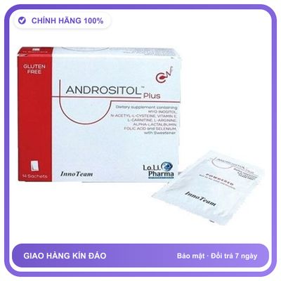 Andrositol Plus - Hỗ Trợ Cho Nam Giới Trước Khi Sinh Con Snapshop Chính Hãng