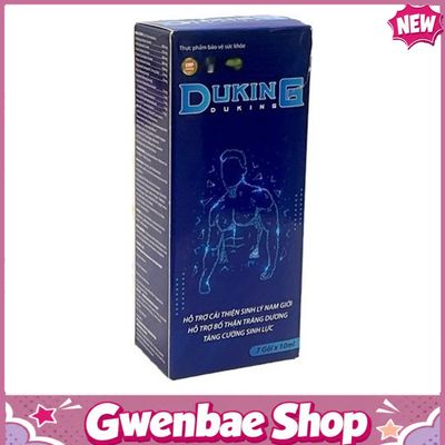 DUKING - Hỗ Trợ Bổ Thận Tráng Dương, Cải Thiện Sinh Lý Nam Giới Gwenshop Chính Hãng Hàng Nhập Khẩu