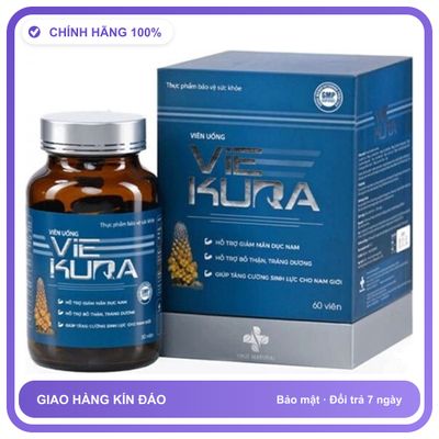 VIÊN UỐNG VIE KURA - Hỗ Trợ Bổ Thận & Tráng Dương Snapshop Chính Hãng
