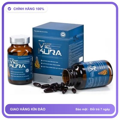 VIÊN UỐNG VIE KURA - Hỗ Trợ Bổ Thận & Tráng Dương Snapshop Chính Hãng Mẫu Mới