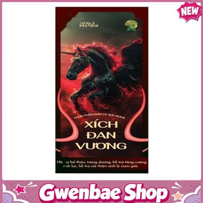 XÍCH ĐAN VƯƠNG - Hỗ Trợ Bổ Thận, Tráng Dương Gwenshop Chính Hãng Mẫu Mới