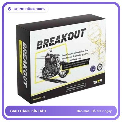 Breakout - Viên Uống Hỗ Trợ Tăng Cường Sinh Lực (Hộp 30 Viên) Snapshop Chính Hãng