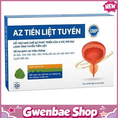 AZ Tiền Liệt Tuyến - HỖ TRỢ HẠN CHẾ SỰ PHÁT TRIỂN CỦA U XƠ, PHÌ ĐẠI LÀNH TÍNH TUYẾN TIỀN LIỆT Gwenshop Bản Tiêu Chuẩn