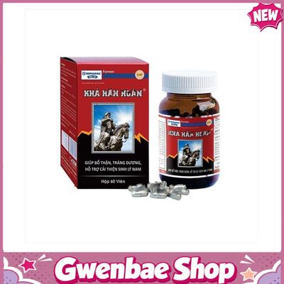 KHẢ HÃN HOÀN - Hỗ Trợ Cải Thiện Sinh Lý Nam Gwenshop Chính Hãng