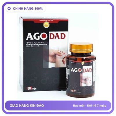Ago Dad - Viên Uống Hỗ Trợ Bổ Thận (Hộp 50 Viên) Snapshop Chính Hãng