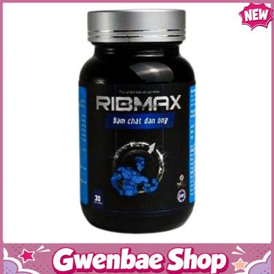 Viên Uống RIBMAX - Đậm Chất Đàn Ông (Hộp 30 Viên) Gwenshop Chính Hãng Hàng Nhập Khẩu