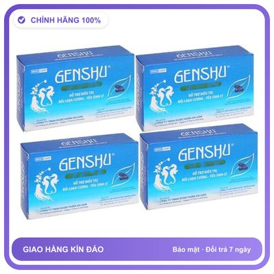 Viên Sinh Lý Genshu - Giúp Bổ Thận, Tráng Dương & Yếu Sinh Lý (Hộp 30 Viên) Snapshop Chính Hãng Mẫu Mới