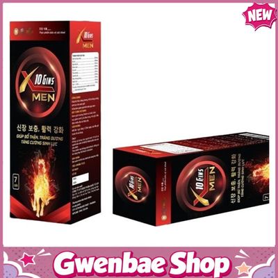 X10 Gins Men - Hỗ Trợ Bổ Thận & Tráng Dương Gwenshop Chính Hãng Hàng Nhập Khẩu
