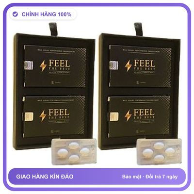 Viên Uống FEEL THE BEST - Hỗ Trợ Tăng Cường Sinh Lực Cho Nam Giới Snapshop Chính Hãng