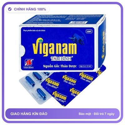 Viganam Tâm Bình - Hỗ Trợ Tăng Cường Sinh Lực Snapshop Chính Hãng