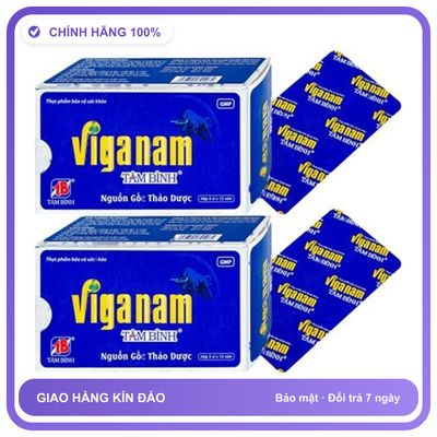 Viganam Tâm Bình - Hỗ Trợ Tăng Cường Sinh Lực Snapshop Chính Hãng Hàng Nhập Khẩu