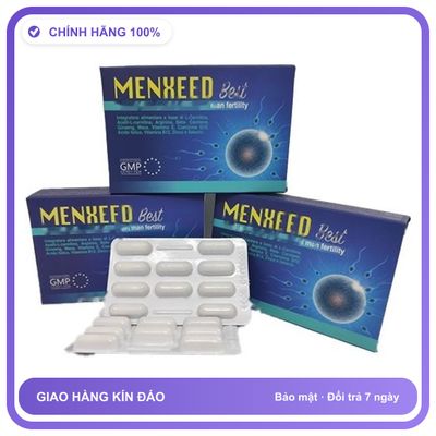 Menxeed Best - Viên Uống Hỗ Trợ Sức Khoẻ Sinh Sản Nam Giới Hộp 30 Viên Snapshop Chính Hãng Hàng Nhập Khẩu