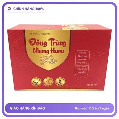 Đông Trùng Nhung Hươu Plus - Giúp Bổ Thận & Tráng Dương Snapshop Chính Hãng