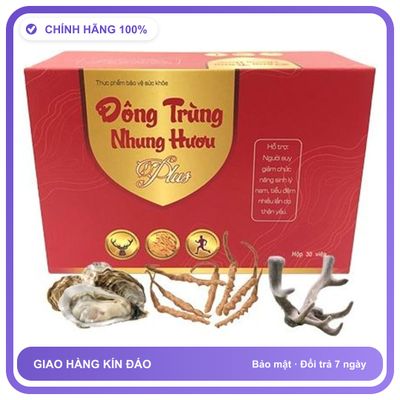 Đông Trùng Nhung Hươu Plus - Giúp Bổ Thận & Tráng Dương Snapshop Chính Hãng Hàng Nhập Khẩu