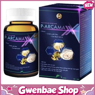 P Arcamax - Viên Uống Giúp Tăng Cường Sinh Lực Nam Giới (Hộp 30 Viên) Gwenshop Chính Hãng