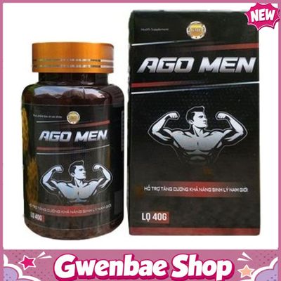 Ago Men - Hỗ Trợ Bổ Thận & Tăng Cường Sinh Lý (Hộp 40g) Gwenshop Chính Hãng