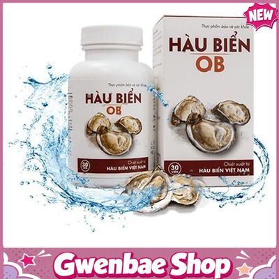 Tinh Hàu Biển OB - Tăng Sức Mạnh, Khỏe Tinh Trùng Gwenshop Chính Hãng Mẫu Mới